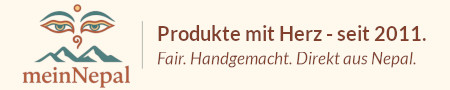 mein-Nepal Shop - Handgefertigt. Fair gehandelt. Original aus Nepal.-Logo