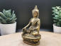 Preview: Kleiner Segnender Buddha Shakyamuni aus Messing | ca. 8cm, ca. 240g