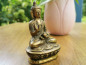 Preview: Kleiner Beschützer Buddha aus Messing | matt | 7,5cm