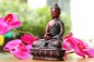 Preview: Meditierender Buddha aus Resin (Gießharz; 13cm) - Einzelstück
