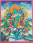 Preview: Thangka - Green Tara | ca. 55x41,5cm | Exklusives Einzelstück