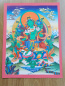 Preview: Thangka - Green Tara | ca. 55x41,5cm | Exklusives Einzelstück