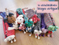 Preview: Mäppchen Tier-Design | WSDO Frauenprojekt, 100% Baumwolle, Fair Trade | verschiedene Designs