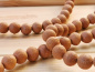 Preview: Exklusive Bodhi Mala-Kette (12,5mm, 108+1 Perlen, Beschützerknoten)