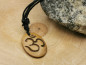 Preview: Kette "Om" Sankrit | Oval | Braun