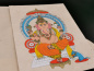 Preview: Grußkarte "Ganesh" | Lokta, 11x15cm, aufklappbar, mit Umschlag