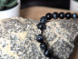 Preview: Falkenauge Mala-Armband mit Himalaya Kristalle & Aquamarin