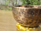 Preview: Kleine ~ Moon ~ Klangschale | ca. 500g / ca. 12-13cm / handgeschmiedet / mit Gravur
