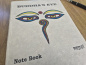 Preview: Handgefertigtes Lokta-Notizbuch mit Buddha-Augen aus Nepal