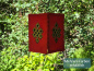 Preview: Handgefertigter Lokta Lampenschirm mit Unendlichem Knoten aus Nepal