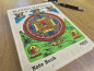 Preview: Handgefertigtes Lokta-Notizbuch mit Buddha-Mandala aus Nepal