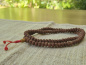 Preview: Rudraksha Mala-Gebetskette mit 108+1 Perlen, handgefertigt in Nepal