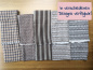 Preview: Kaschmir Schal - Muffler (Grau/Braun-Töne), ca. 30x150cm) | Handgemacht, WSDO | in verschiedenen Designs verfübar