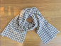 Preview: Kaschmir Schal - Muffler (Grau/Braun-Töne), ca. 30x150cm) | Handgemacht, WSDO | in verschiedenen Designs verfübar