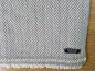 Preview: Kaschmir Schal | Helles Kupfer + Weiß, Stola 70x200cm | Handgemacht, WSDO | EINZELSTÜCK