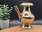 Preview: Karuwa aus Messing | Traditionelles Ritual- & Wassergefäß aus Nepal | ca. 11 cm