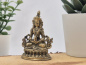 Preview: Amitayus aus Messing | Mini Statue | 5,7 cm | Handgefertigt in Nepal