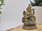 Preview: Chenrezig / Avalokiteshvara aus Messing | Mini Statue | ca. 5,8 cm | Handgefertigt in Nepal