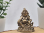 Preview: Kubera / Jambhala aus Messing | Mini Statue | 5,3 cm | Wohlstandsgott | Handgefertigt in Nepal