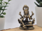 Preview: Laxmi aus Messing | Mini Statue | 6 cm | Wohlstandsgöttin | Handgefertigt in Nepal