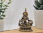 Preview: Vajrasattva aus Messing | Mini Statue | 6 cm | Handgefertigt in Nepal