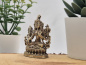 Preview: Weiße Tara aus Messing | Mini Statue | 5,8 cm | Handgefertigt in Nepal