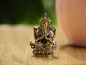 Preview: Mini Lokeshwor Figur aus Messing (5cm)