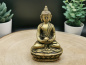 Preview: Kleiner Amitabha Buddha aus Messing | matt | 8cm
