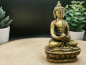 Preview: Kleiner Amitabha Buddha aus Messing | matt | 8cm
