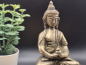 Preview: Meditierender Buddha aus Messing | ca. 10 cm | Klassische Dhyana-Mudra | Einzelstück