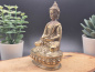 Preview: Meditierender Buddha aus Messing | Dhyana Mudra | ca. 9 cm