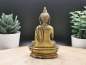 Preview: Kleiner Segnender Buddha Shakyamuni aus Messing | ca. 8cm, ca. 240g
