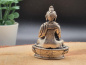 Preview: Meditierender Buddha aus Messing | Versilbert | Handgefertigt | ca.5,5cm