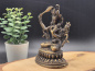 Preview: Manjushri – Bodhisattva der Weisheit | Messing in antiker Optik | ca. 10 cm