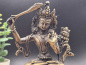 Preview: Manjushri – Bodhisattva der Weisheit | Messing in antiker Optik | ca. 10 cm
