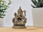 Preview: Chenrezig / Avalokiteshvara aus Messing | Mini Statue | ca. 5,8 cm | Handgefertigt in Nepal