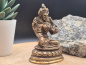Preview: Fein gearbeitete Statue der White Tara aus Messing, ca. 7,5 cm hoch, ca. 230 g schwer. Symbol für Mitgefühl und Reinheit.
