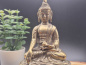 Preview: Erdender Buddha aus Messing | Lotussockel | ca. 9 cm