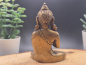 Preview: Vairocana Buddha aus Messing | Dharmachakra Mudra | ca. 8 cm