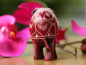 Preview: Kleiner Elefant aus Resin mit geschnitztem Design