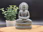 Preview: Meditierender Buddha aus Stein | ca. 11 cm | Handgefertigte Buddha-Figur