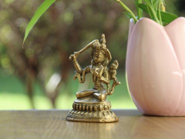 Artikelname Manjushri Figur aus Messing (10cm; ca.270g)