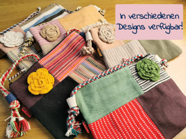 Flower Patchwork Umhängetasche WSDO | Handmade, 100% Baumwolle | in verschiedenen Designs