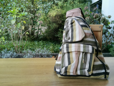 Baumwoll Sling-Bag | WSDO, Ethno-Style, handgefertigt