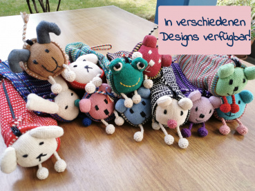 Mäppchen Tier-Design | WSDO Frauenprojekt, 100% Baumwolle, Fair Trade | verschiedene Designs