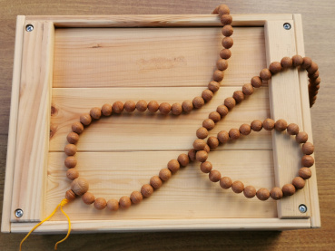 Bodhi Mala-Kette | 12,5mm, 108+1 Perlen, Schützerknoten