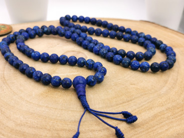 Lapis Mala-Gebetskette | 108+1 Perlen, exklusiv