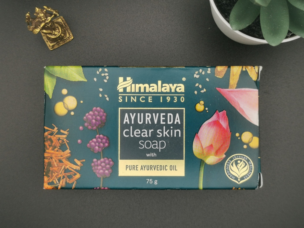 Preview: Himalaya Ayurveda Seife Clear Skin | Pflanzliche Pflege | 75 g