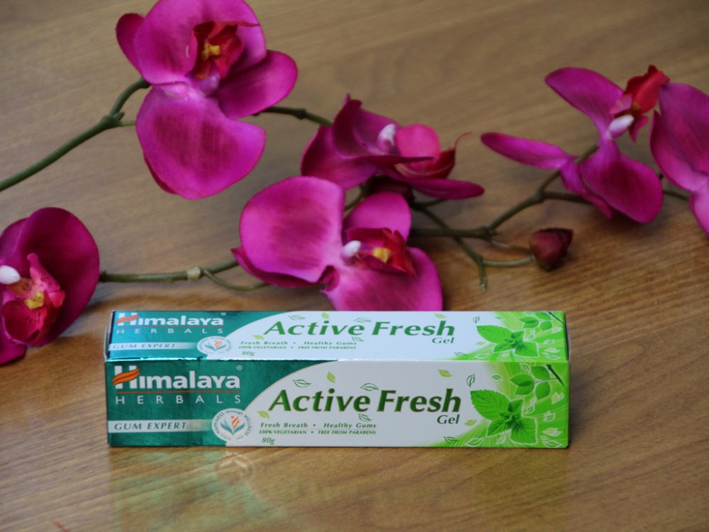 Preview: Himalaya Ayurveda Zahnpasta Active Fresh | Kräutergel | 80 g