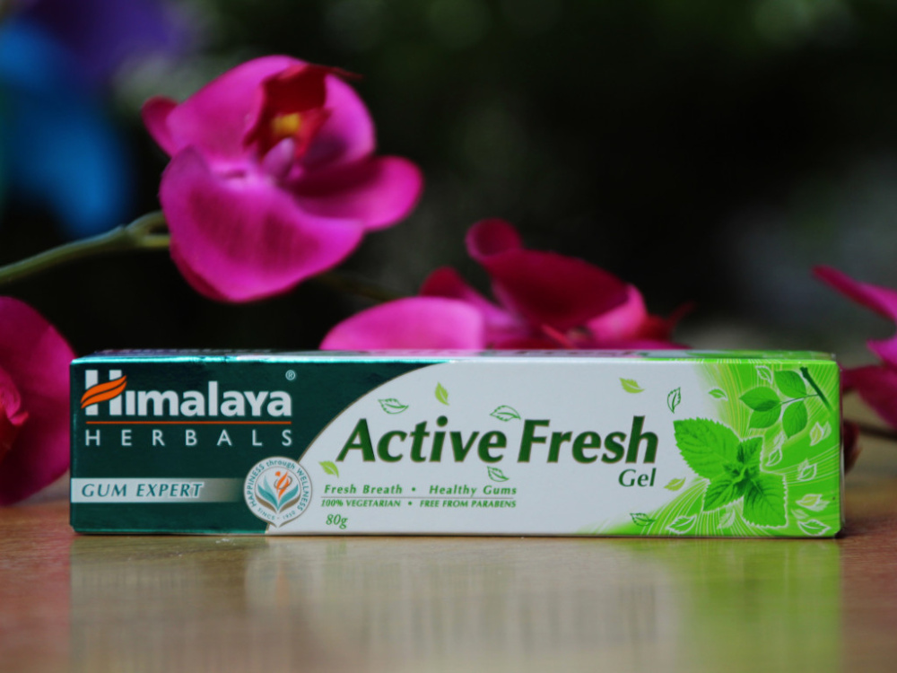 Himalaya Ayurveda Zahnpasta Active Fresh | Kräutergel | 80 g